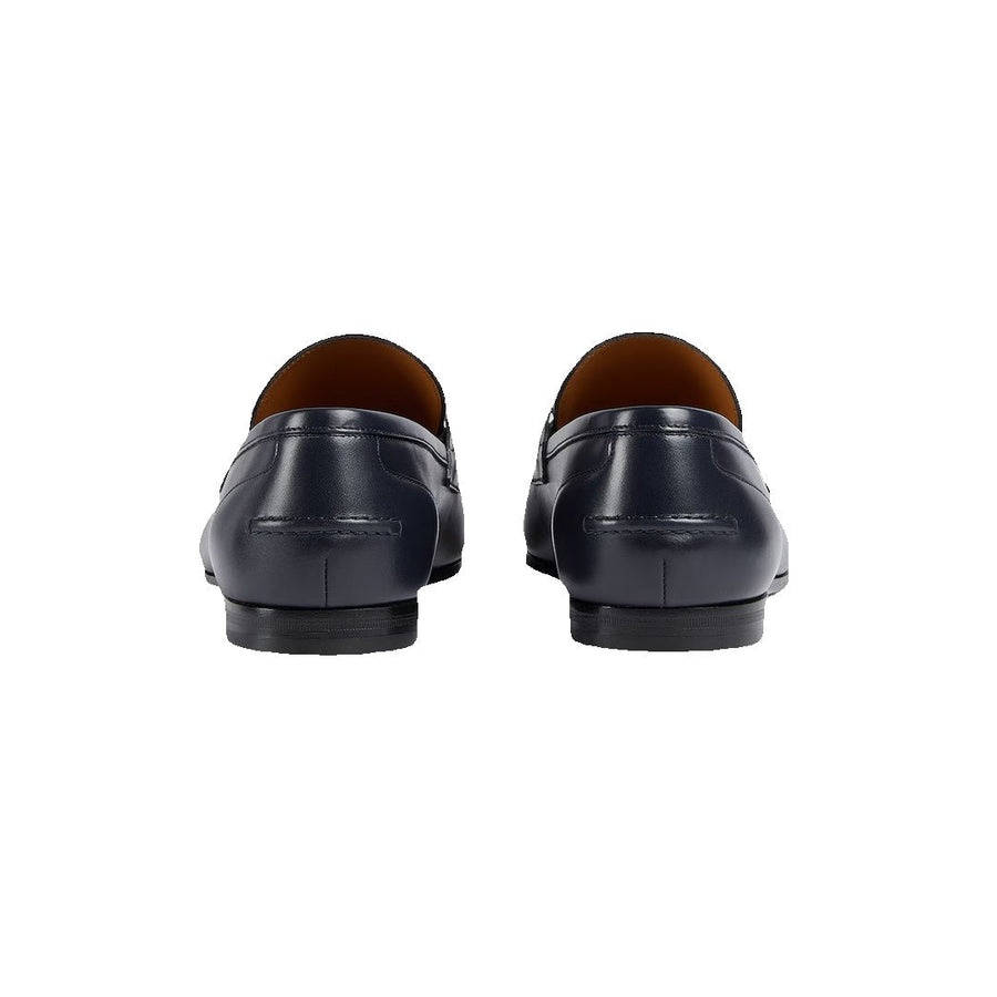 Gucci Jordaan Leather Loafer Blue