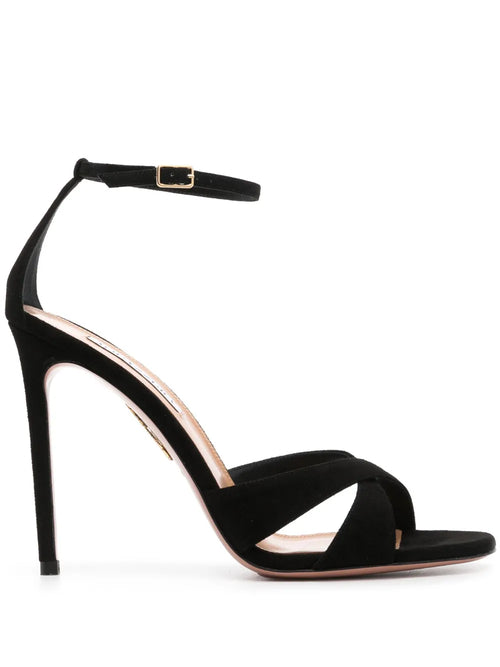 Aquazzura Divine platform sandal in suede