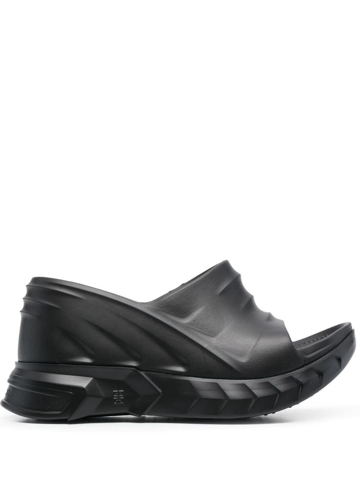 Givenchy Marshmallow 4G Heeled Mule Black