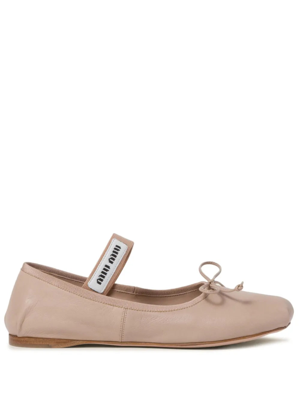 Miu Miu Ballerinas Patent Leather Powder Pink