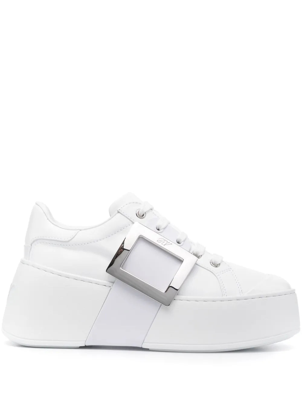 Roger Vivier Viv Skate Sneakers White