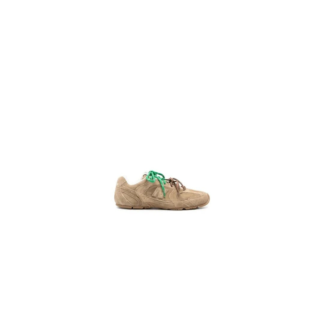 MIU MIU X NEW BALANCE SL SLIP-ON MULE BEIGE & TAUPE