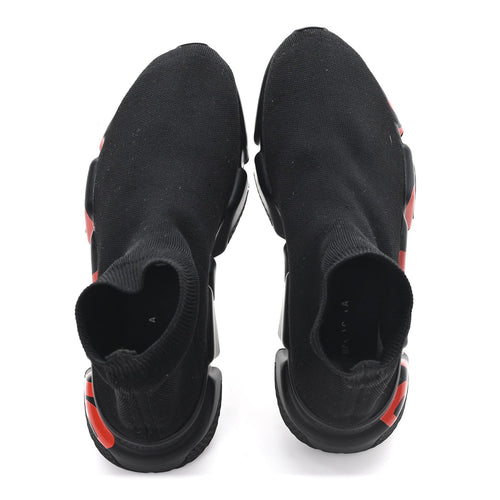 BALENCIAGA SPEED . GRAFFITI SNEAKERS BLACK