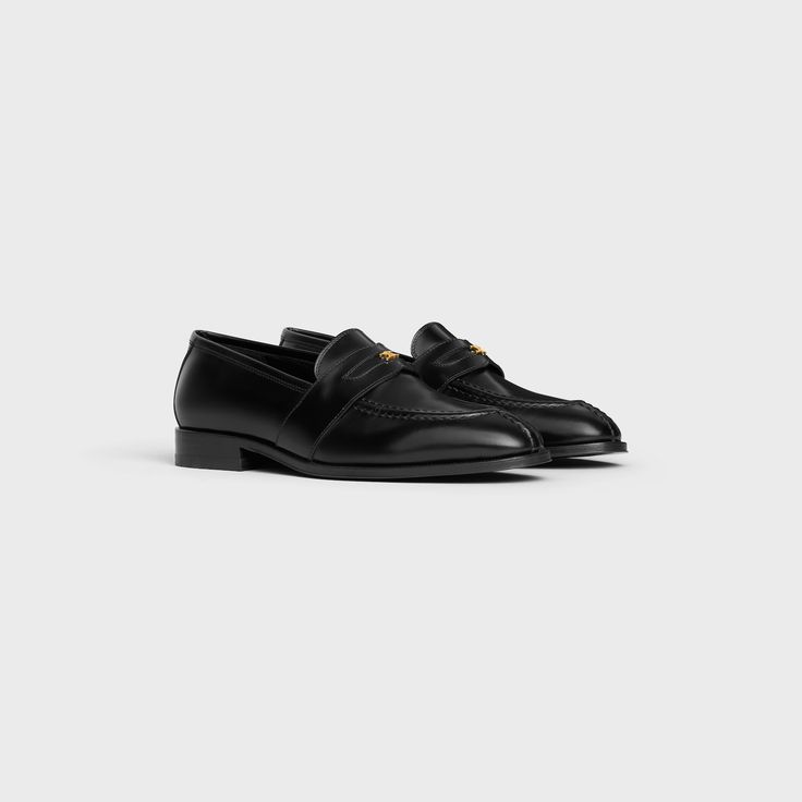 Celine Court Loafer in Calfskin Black
