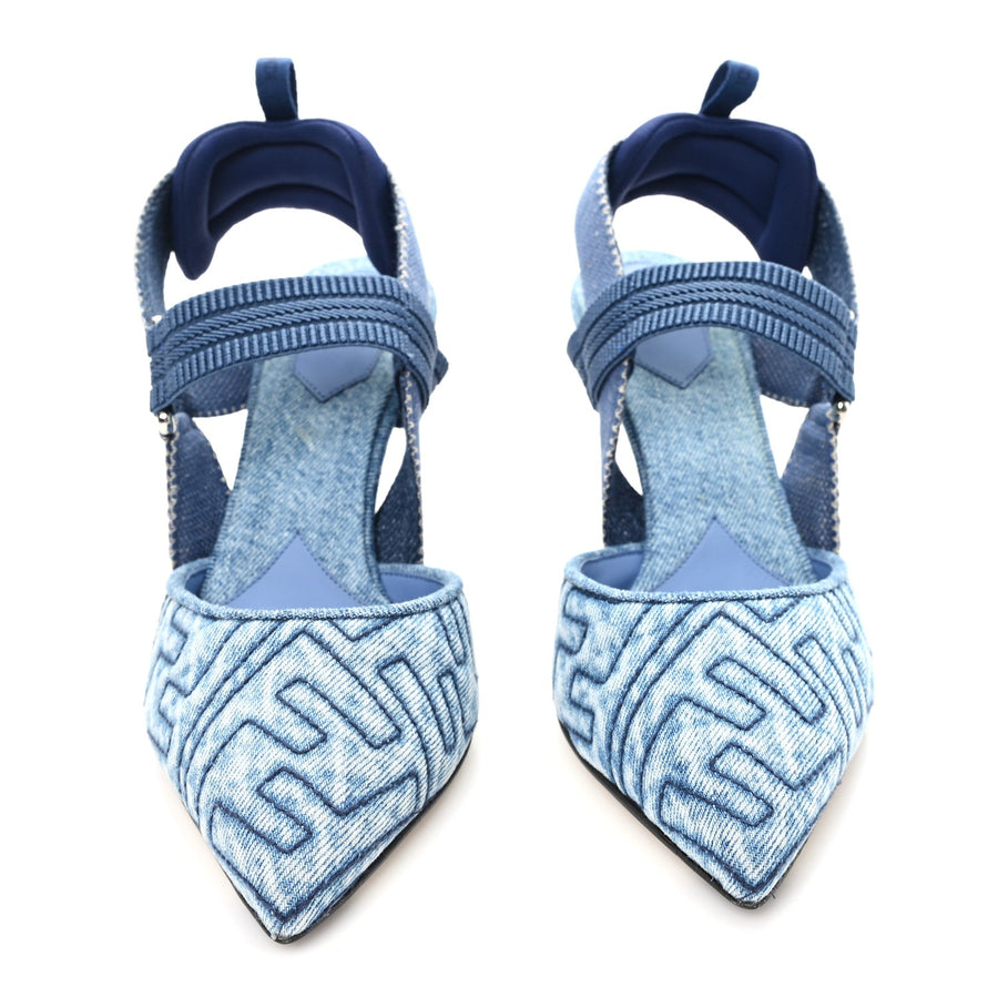 Fendi Colibri 85mm Slingback Pump