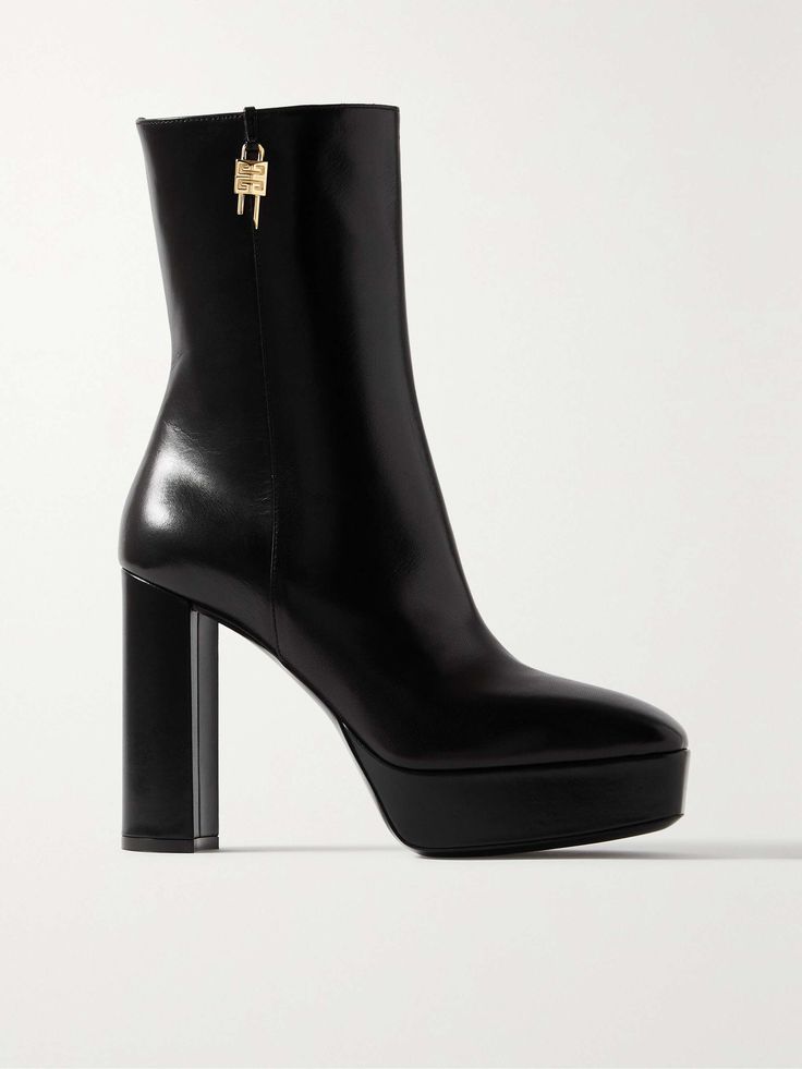 Givenchy G Lock Leather Slingback Pump Black