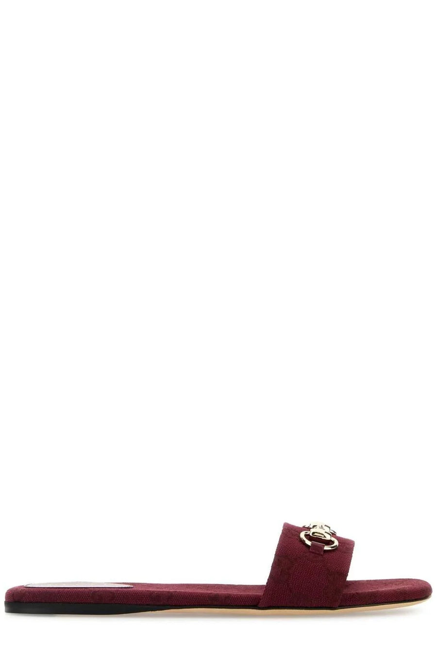Gucci Slide Sandal With Horsebit Red