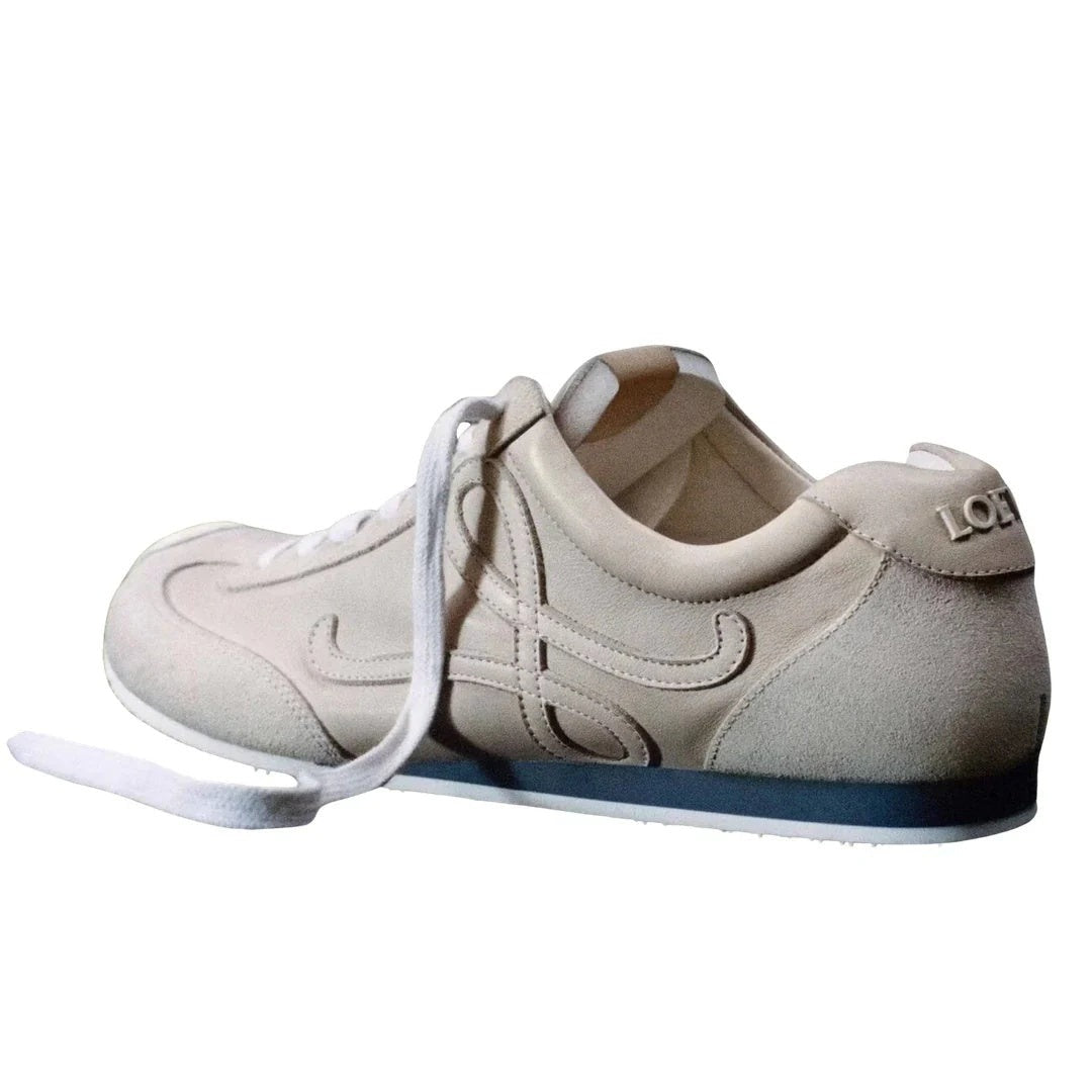 LOEWE BALLET RUNNER BLACK BEIGE & CREAM
