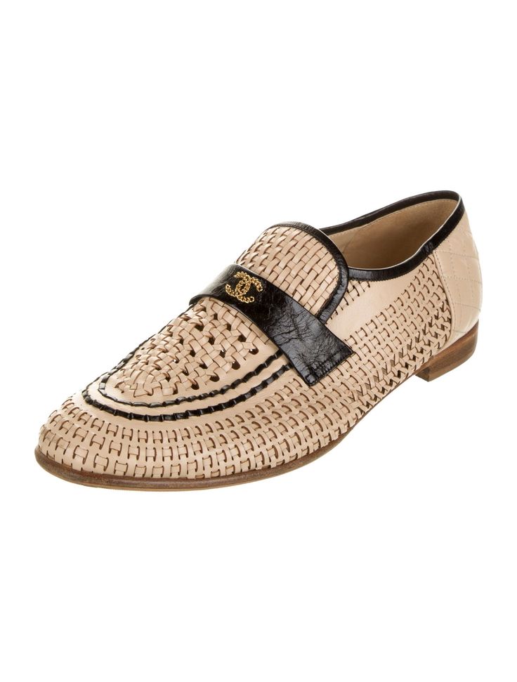 Chanel Quilted Caviar Leather Loafer Black