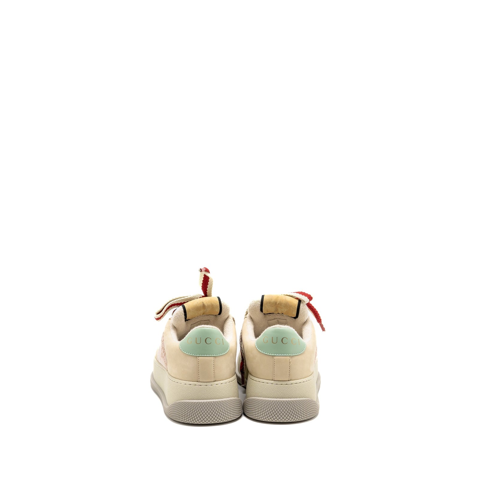 Gucci Screener Trainer GG Canvas/Leather Pink/Beige/Multicolour