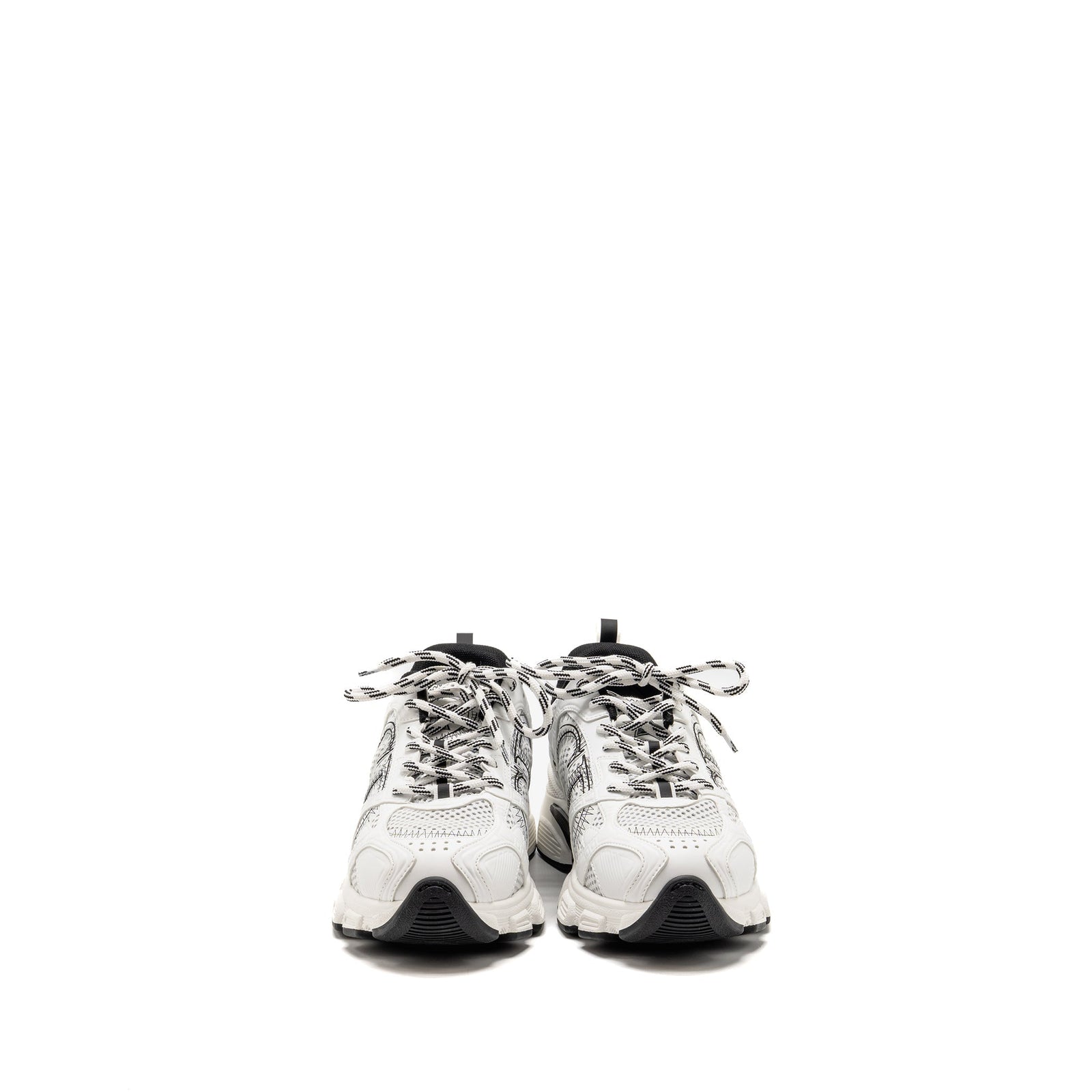 DIOR CHRONO SNEAKER MESH / LEATHER WHITE/BLACK