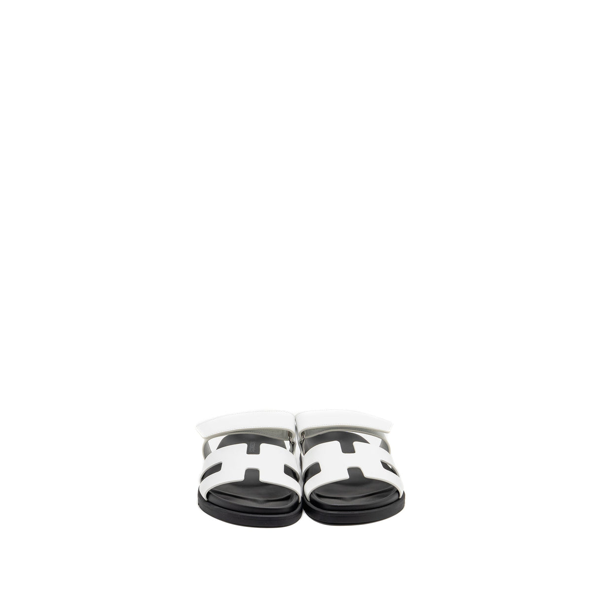 HERMES CHYPRE SANDAL CALFSKIN WHITE SHW