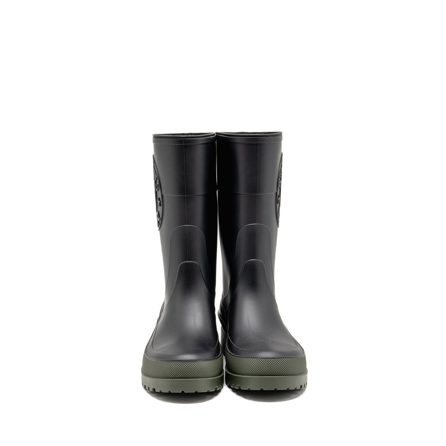 Dior Diorunion Rain Boot Rubber Black/Dark Green