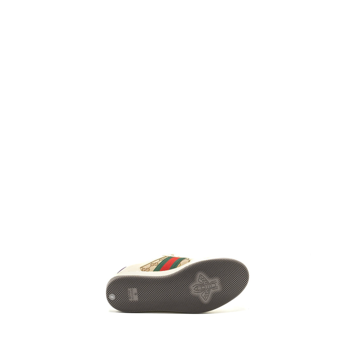 GUCCI SCREENER LEATHER TRAINER MULTICOLOUR