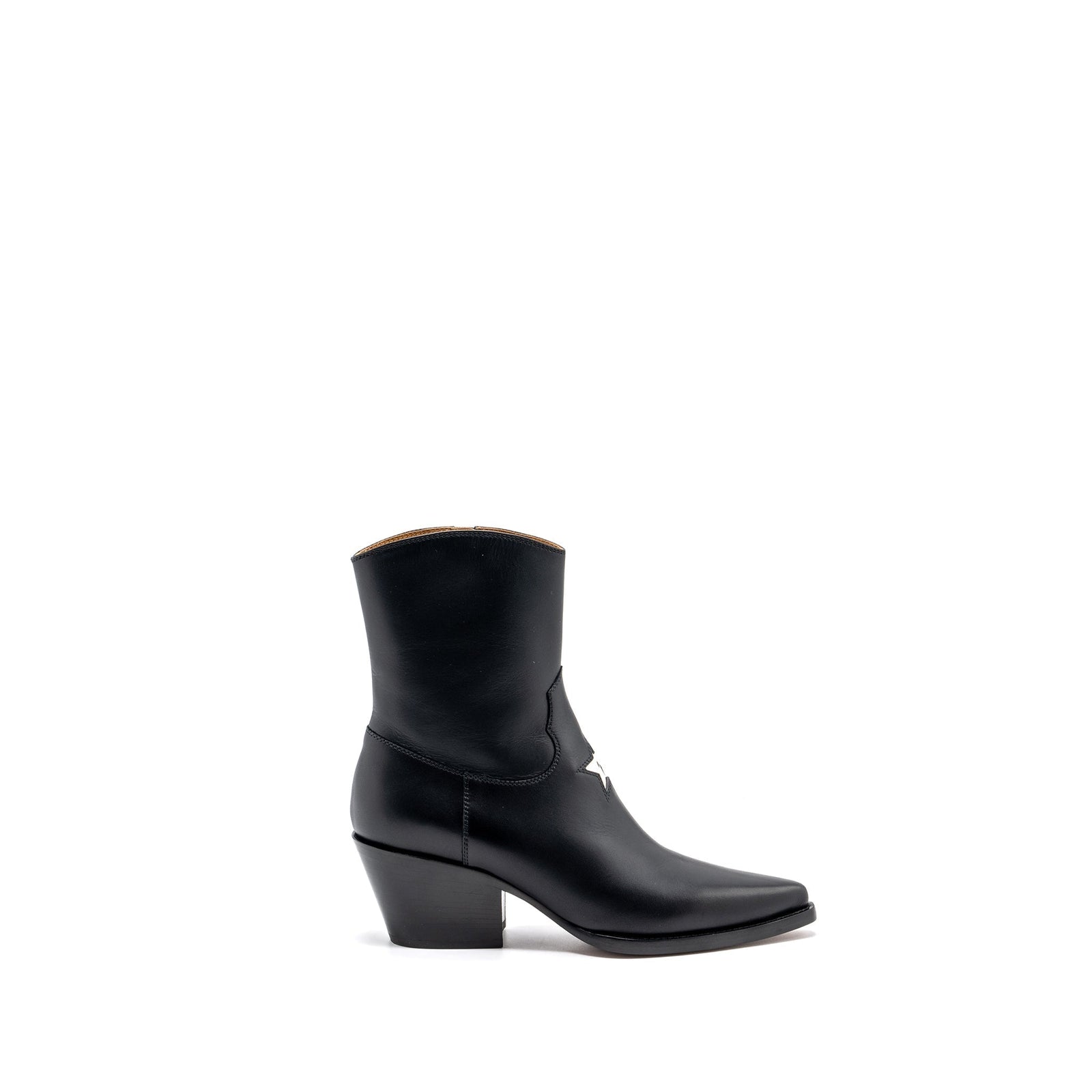 DIOR DIOR L.A HEELED ANKLE BOOTS CALFSKIN BLACK
