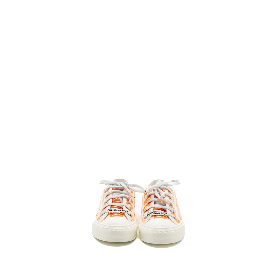 Dior Walk N Dior Sneaker White/Orange