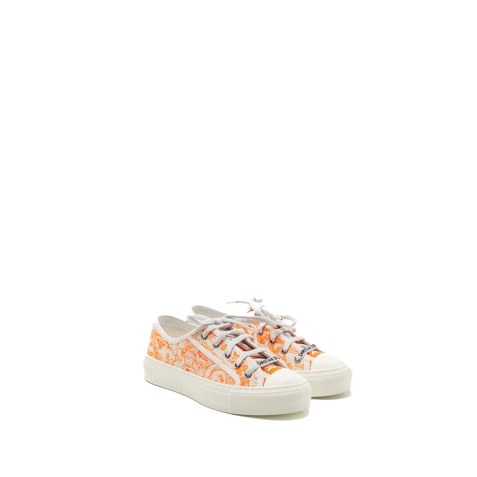 DIOR WALK N DIOR SNEAKER WHITE/ORANGE