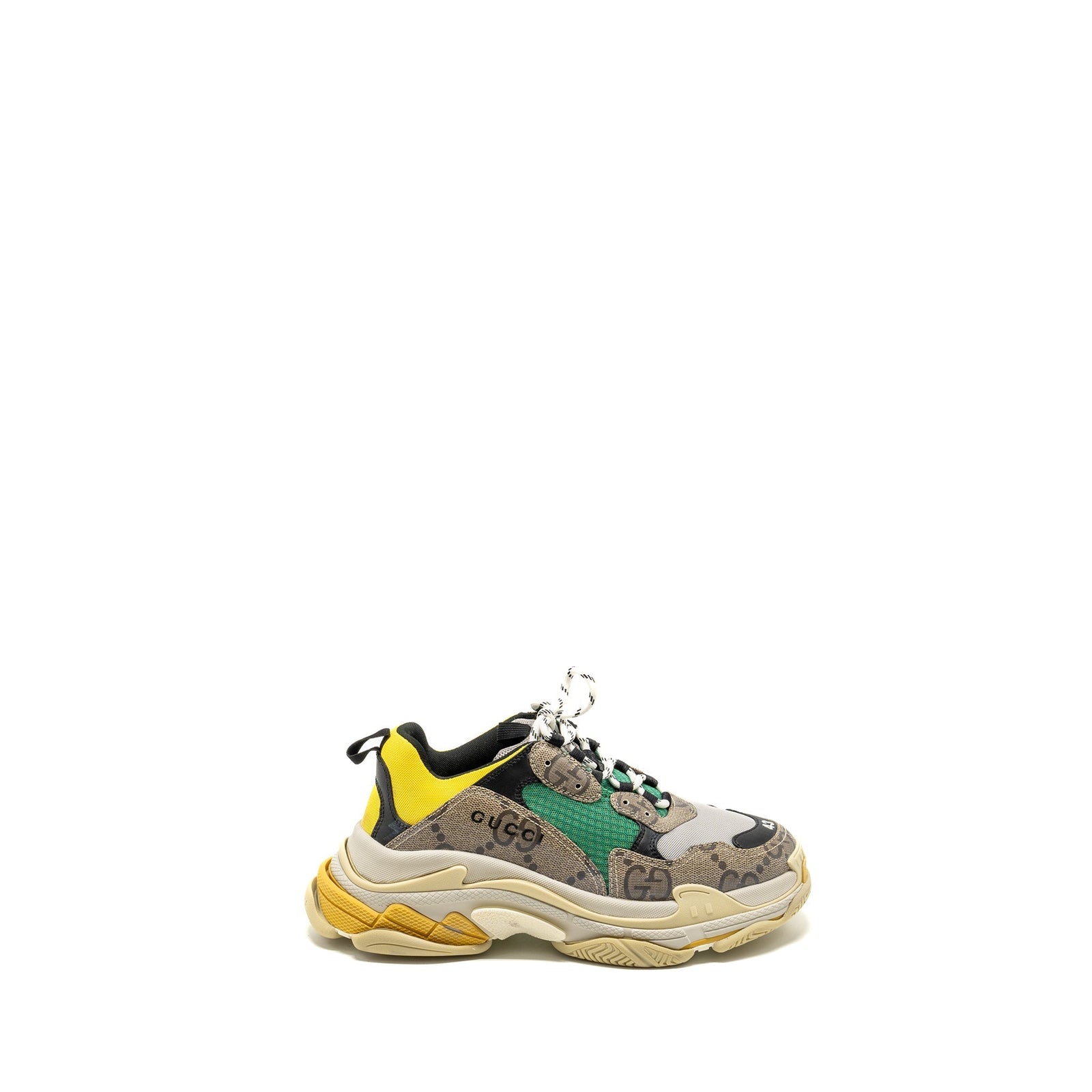 Gucci x Balenciaga Triple S the Hacker Project Polyester/Rubber Multicolour