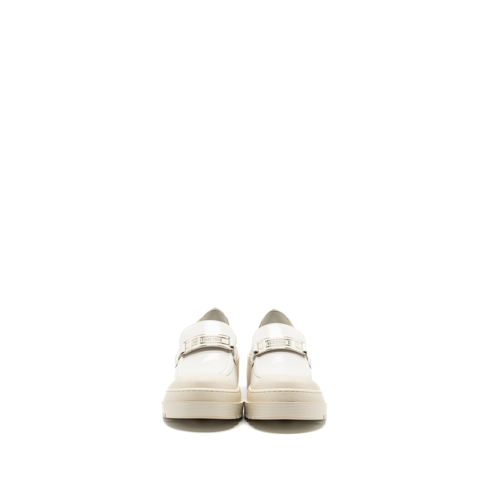 DIOR CODE LOAFER CALFSKIN WHITE SHW