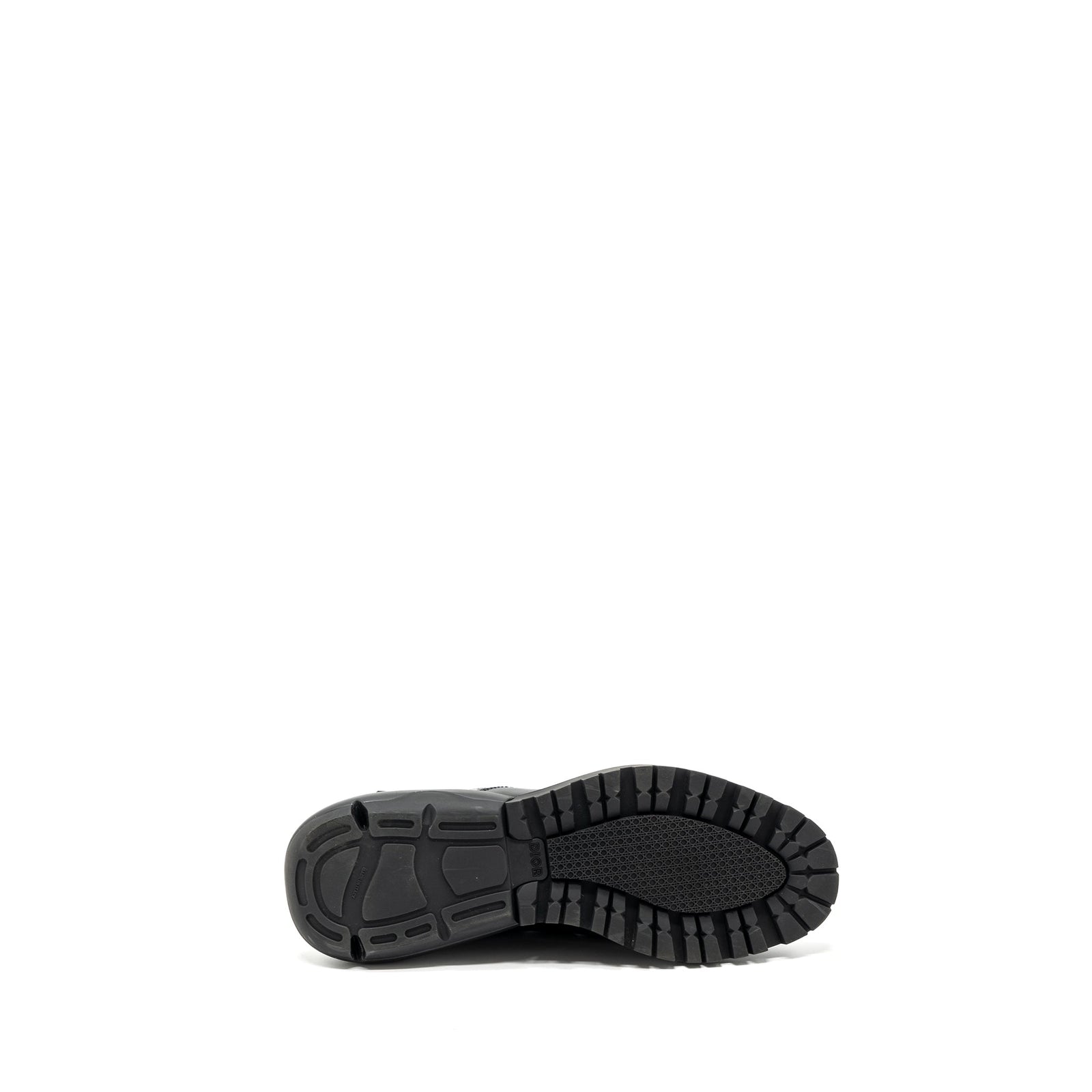 DIOR COMBAT MID TOP BOOTS DIOR BLUE OBLIQUE BLACK SHW