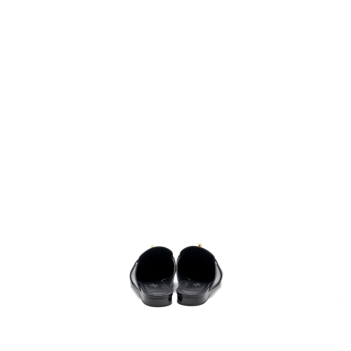 HERMES OZ MULE BLACK RGHW