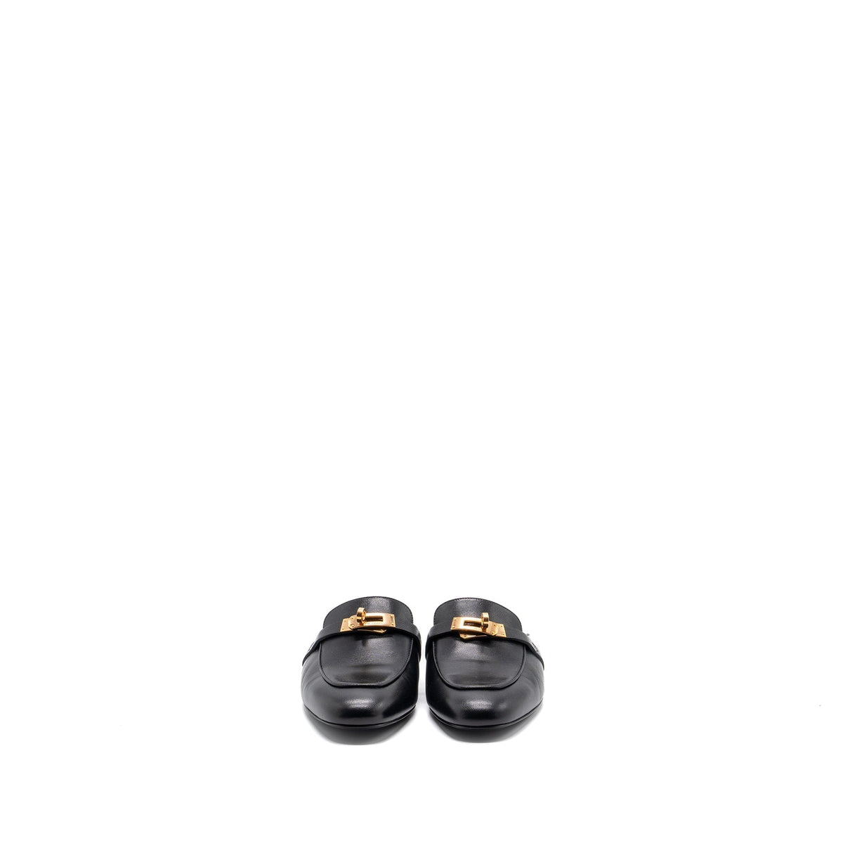 HERMES OZ MULE BLACK RGHW