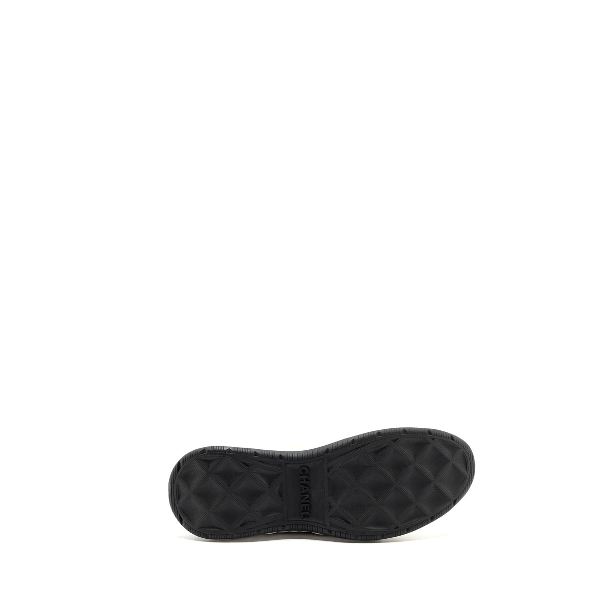 CHANEL CLASSIC SNEAKER FABRIC/SUEDE CALFSKIN BLACK/WHITE