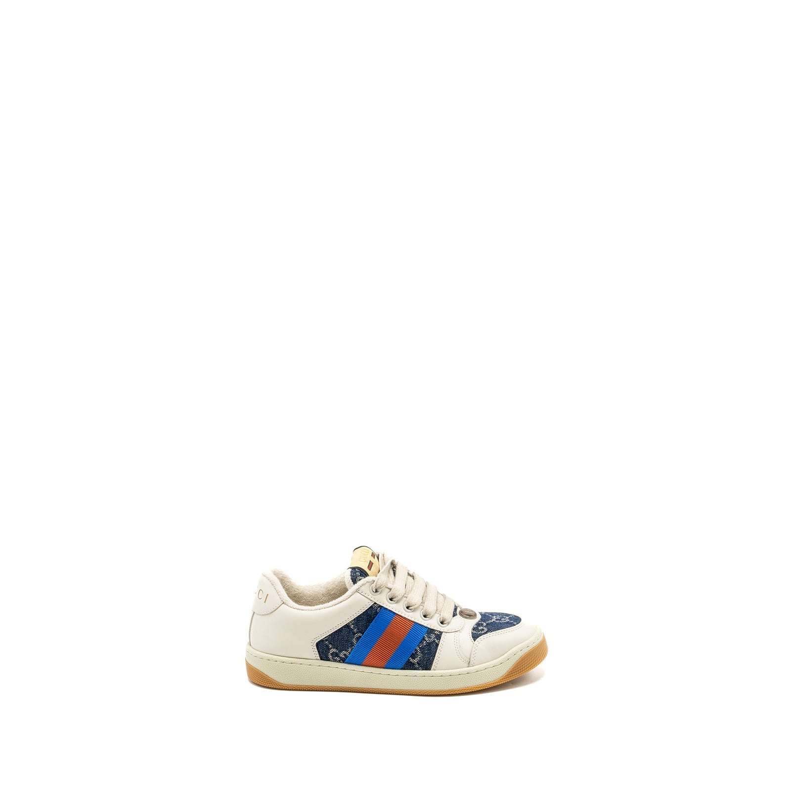 Gucci Screener Trainer Sneaker Denim Multicolour