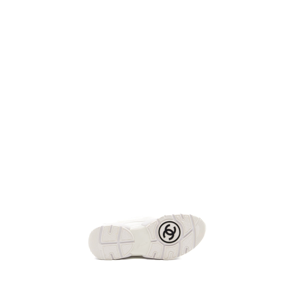 CHANEL CC LOGO TRAINER WHITE
