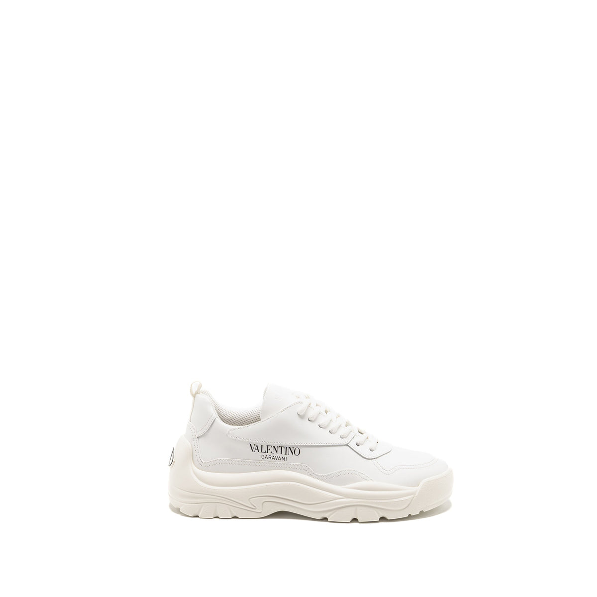 VALENTINO BANSI CHUNKY SNEAKERS CALFSKIN WHITE