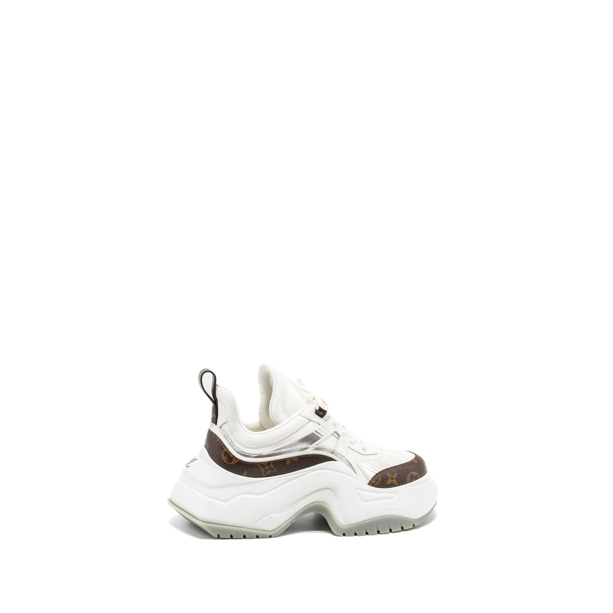 LOUIS VUITTON ARCHLIGHT . TRAINERS MONOGRAM WHITE