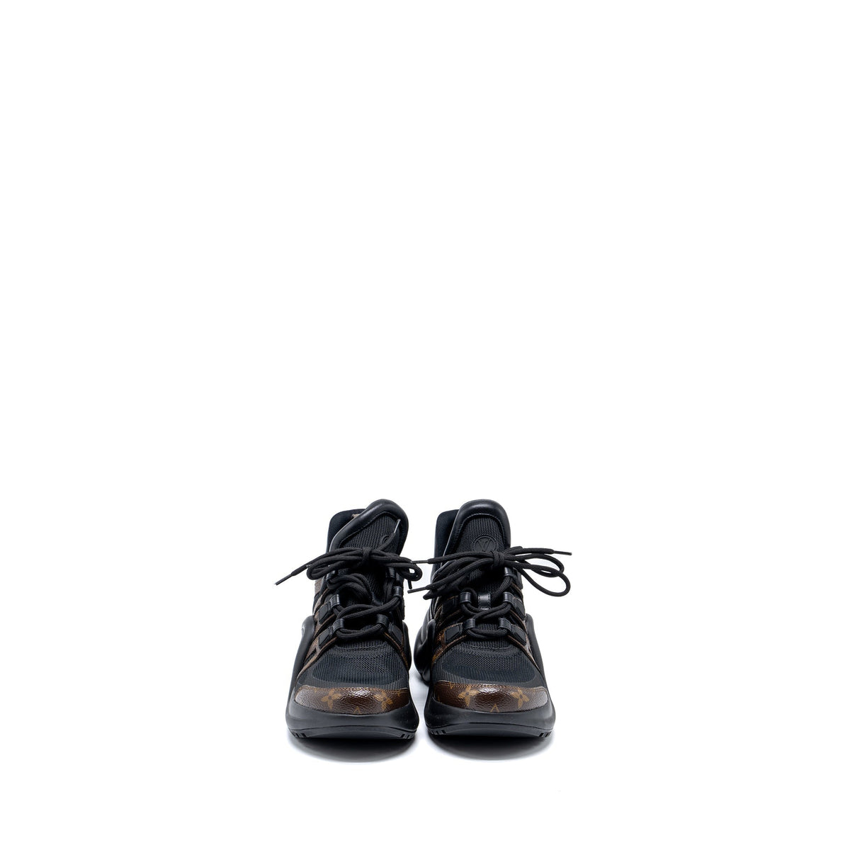 LOUIS VUITTON ARCHLIGHT TRAINERS MONOGRAM BLACK