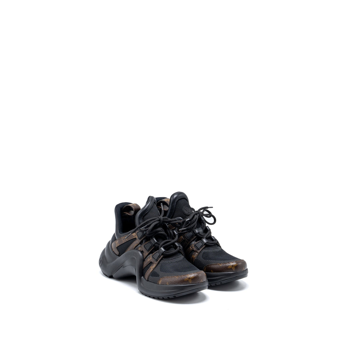 LOUIS VUITTON ARCHLIGHT TRAINERS MONOGRAM BLACK