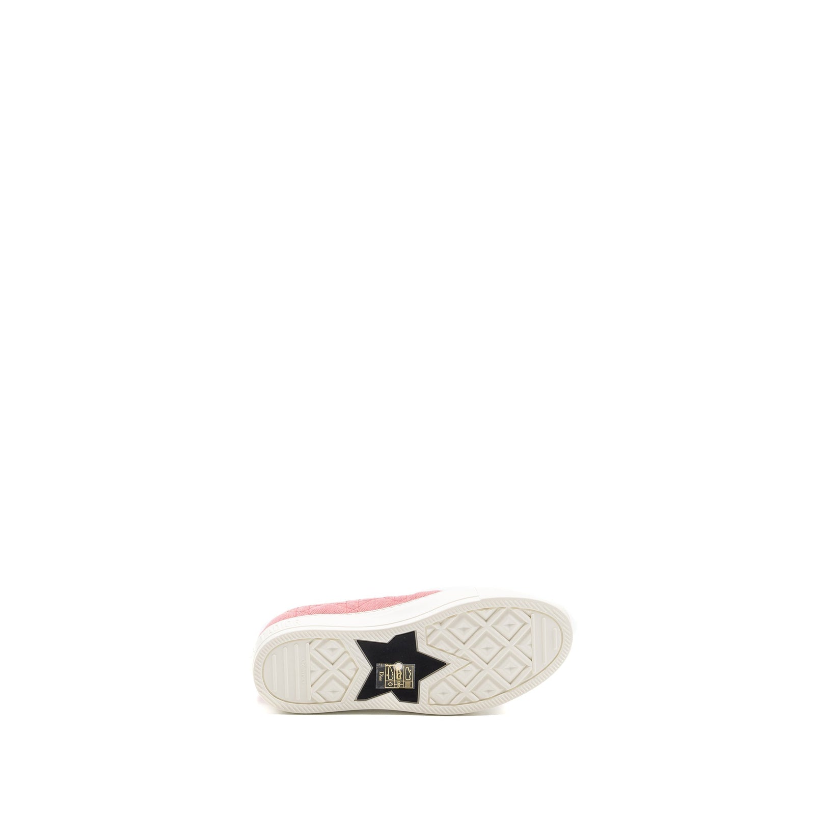 DIOR WALK N DIOR SNEAKER CANNAGE QUILTED TAFFY PINK