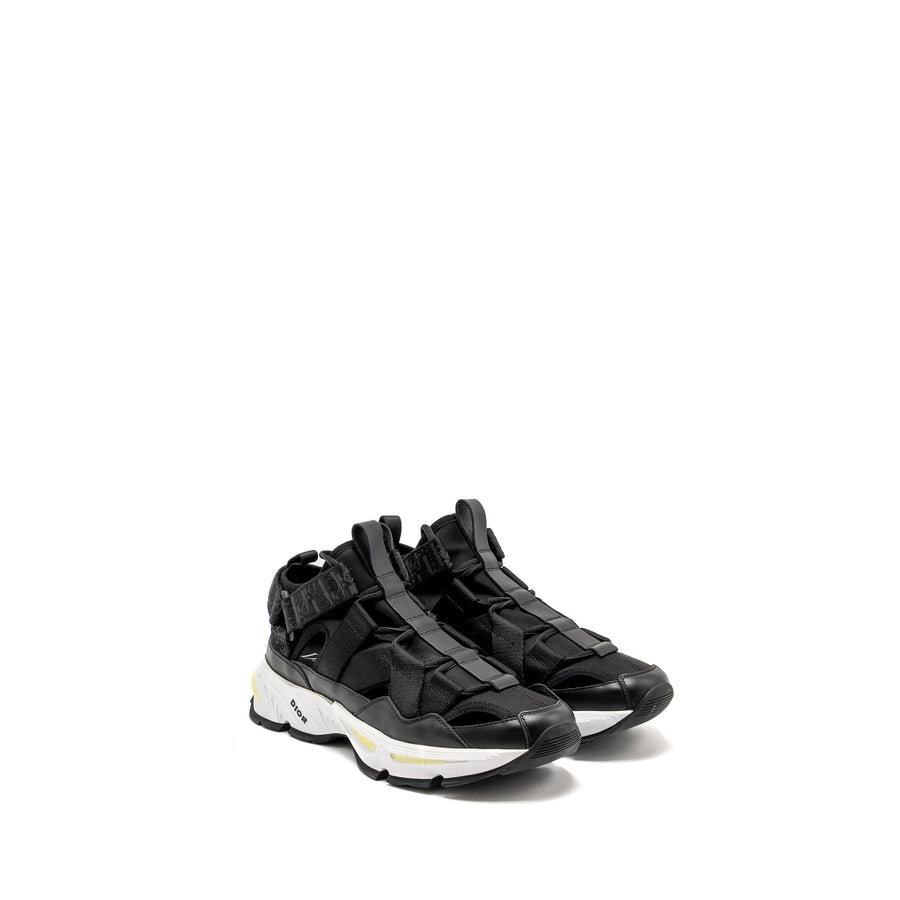 Dior Cd Sneaker Neoprene/Leather Black/White