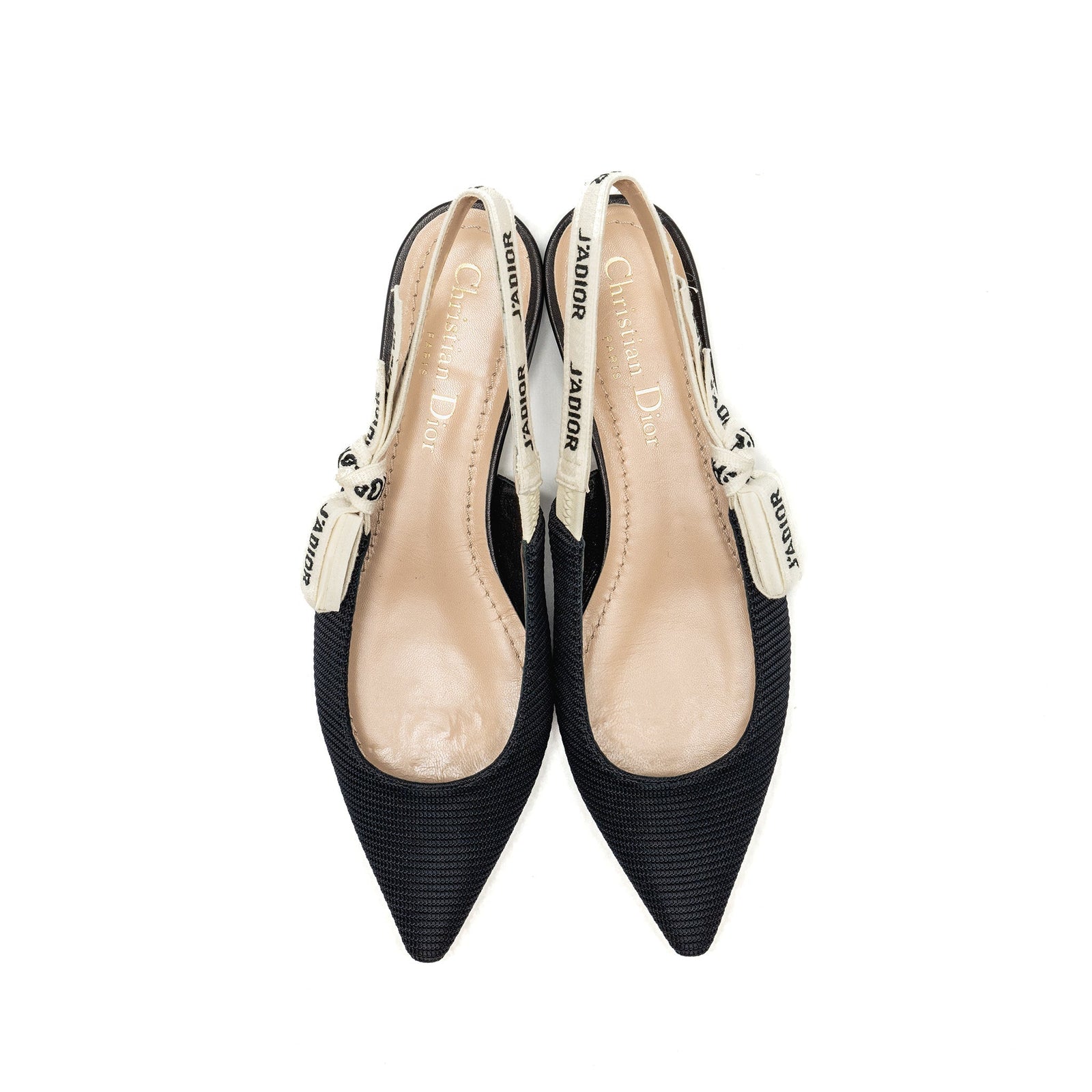 DIOR J’ADIOR SLING BACK FABRIC BLACK