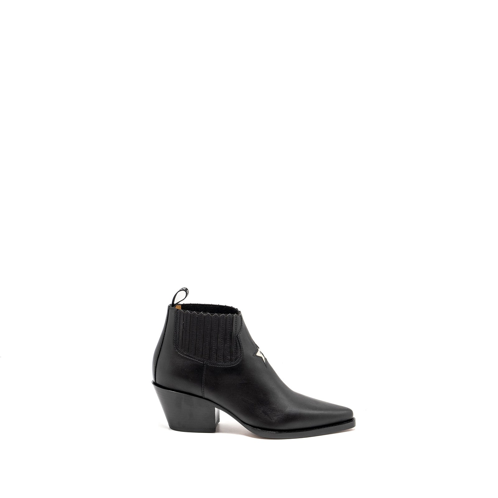 DIOR L.A HEELED ANKLE BOOTS BLACK