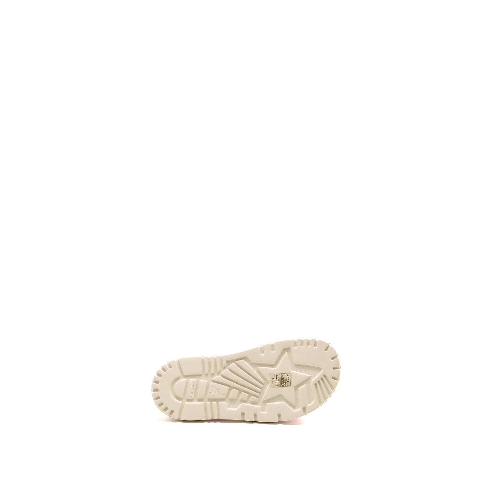 DIOR SANDALS EMBROIDERED COTTON/ RUBBER PINK