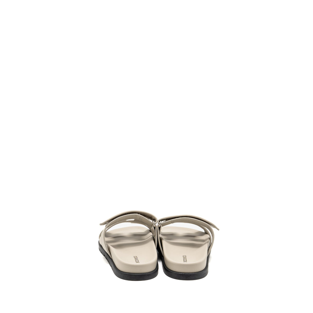 HERMES CHYPRE SANDAL CALFSKIN BEIGE MASTIC SHW