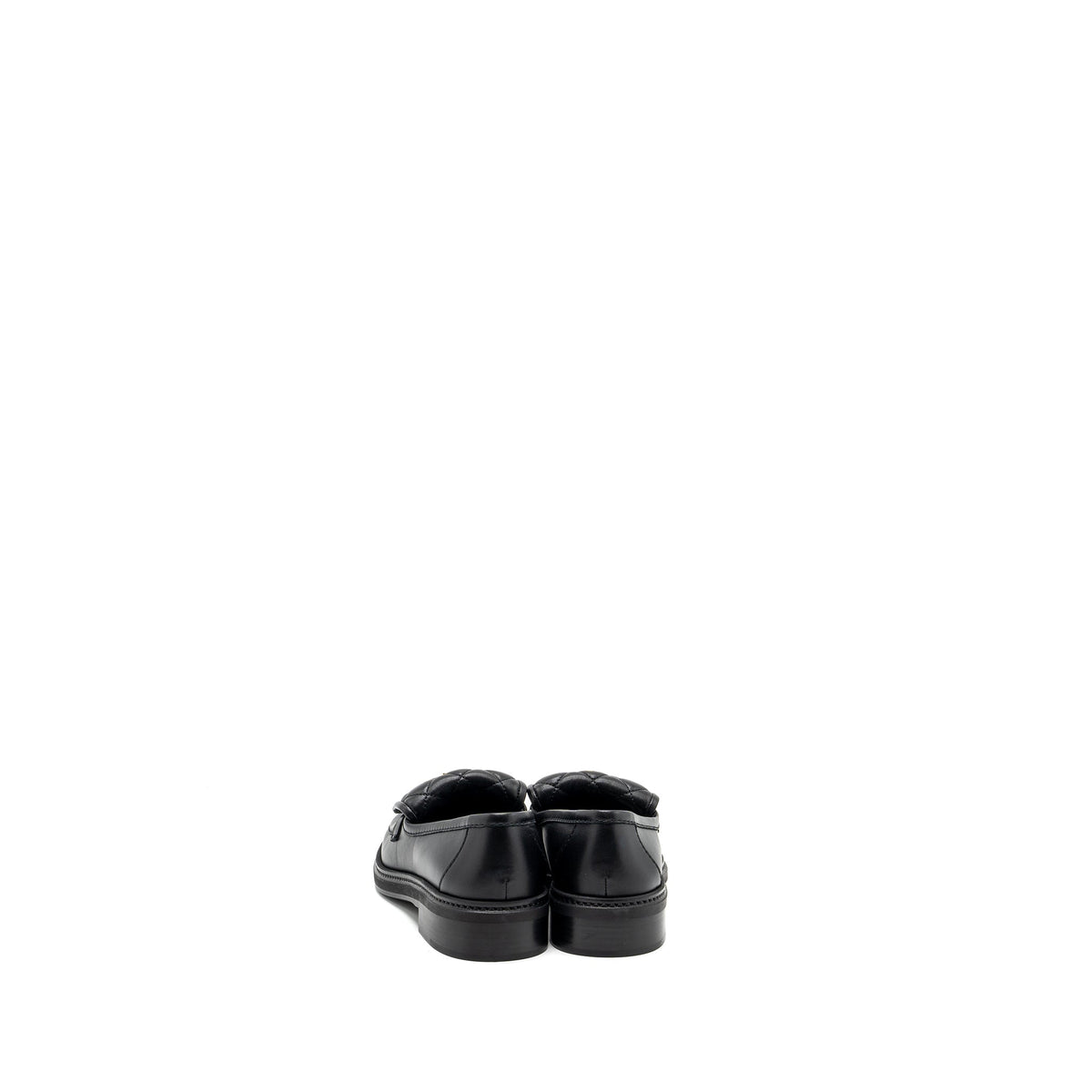 CHANEL CC TURNLOCK LOAFERS BLACK LGHW