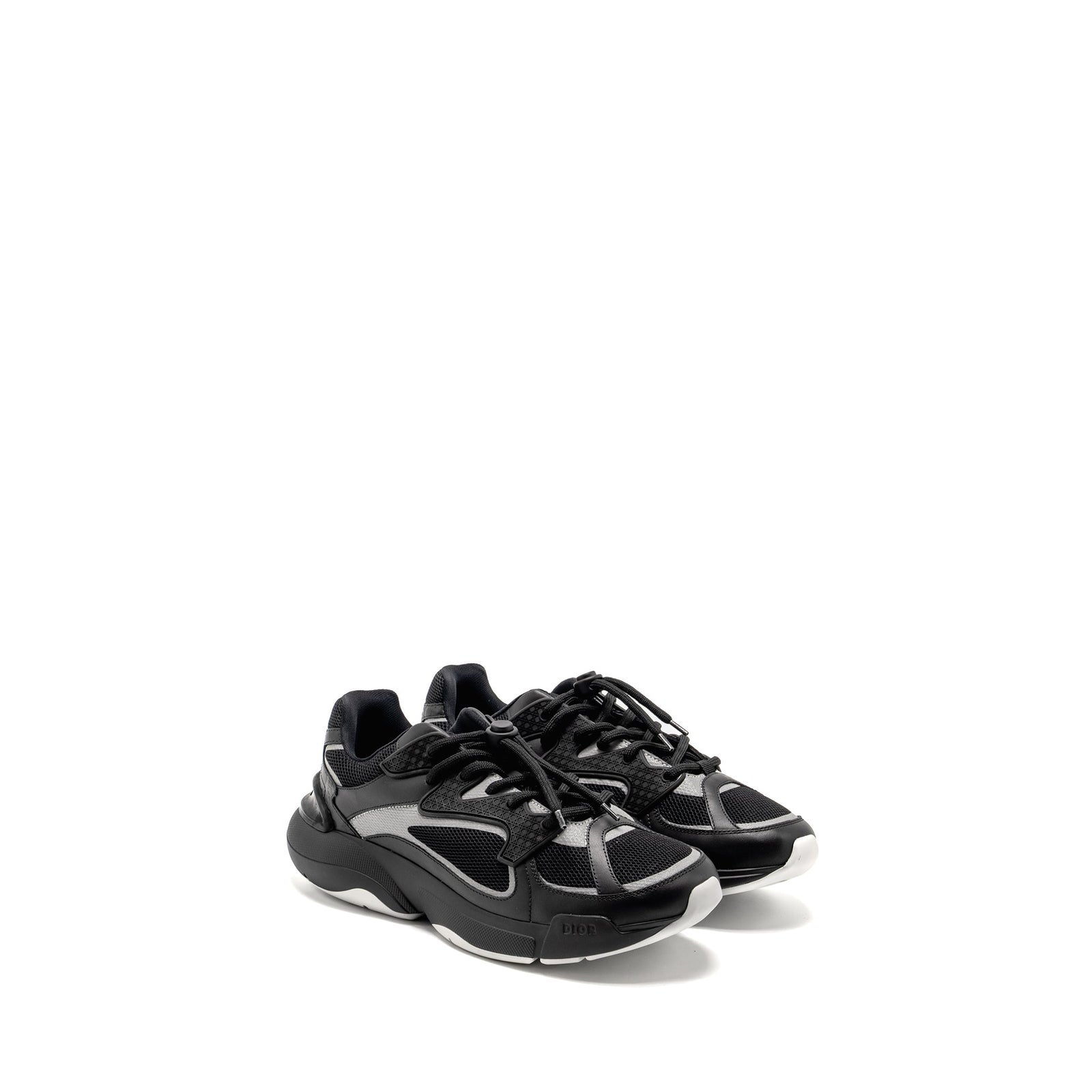 DIOR HOMME SNEAKER MESH/FABRIC BLACK/ MULTICOLOUR