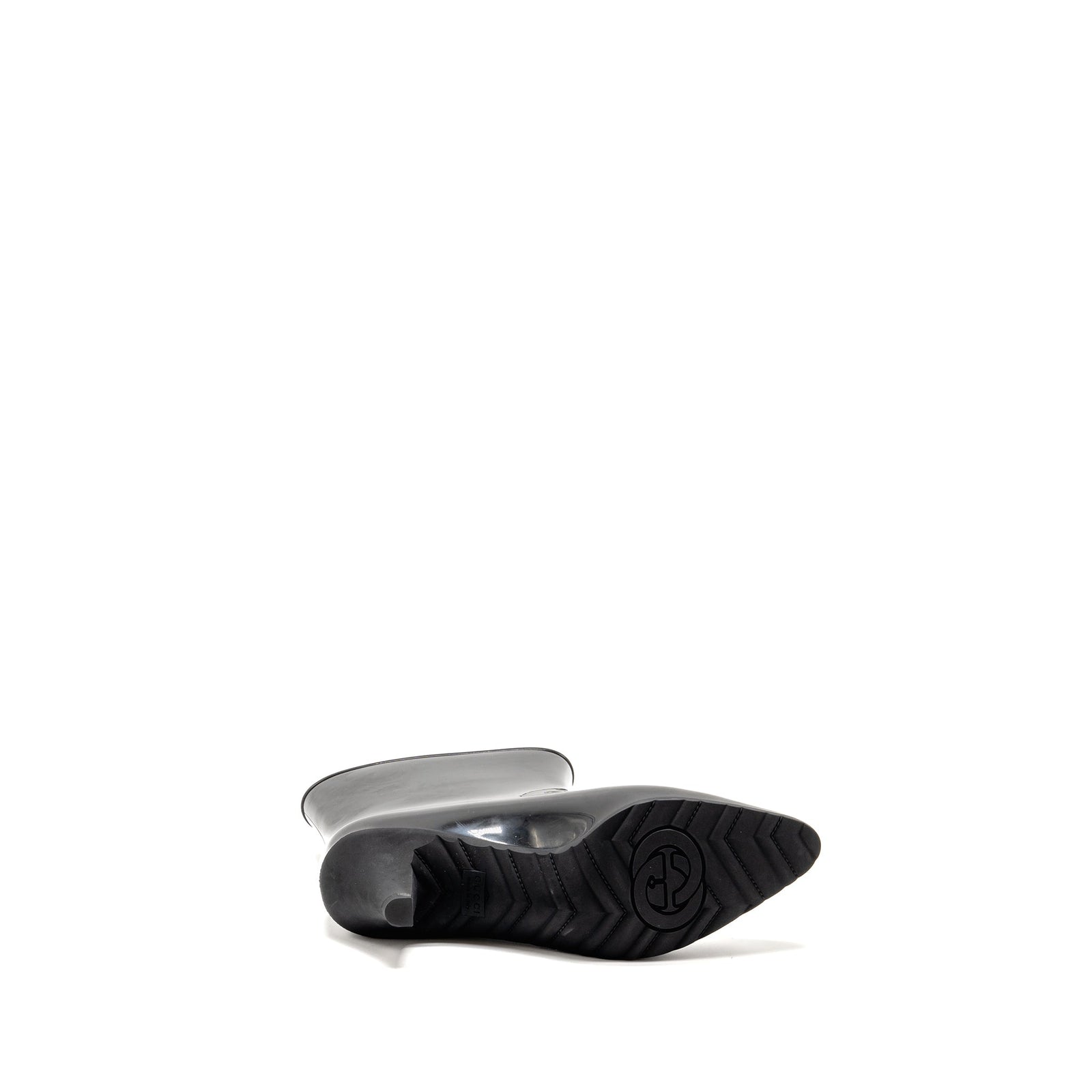 Gucci Ankel Boots Rubber Black / White