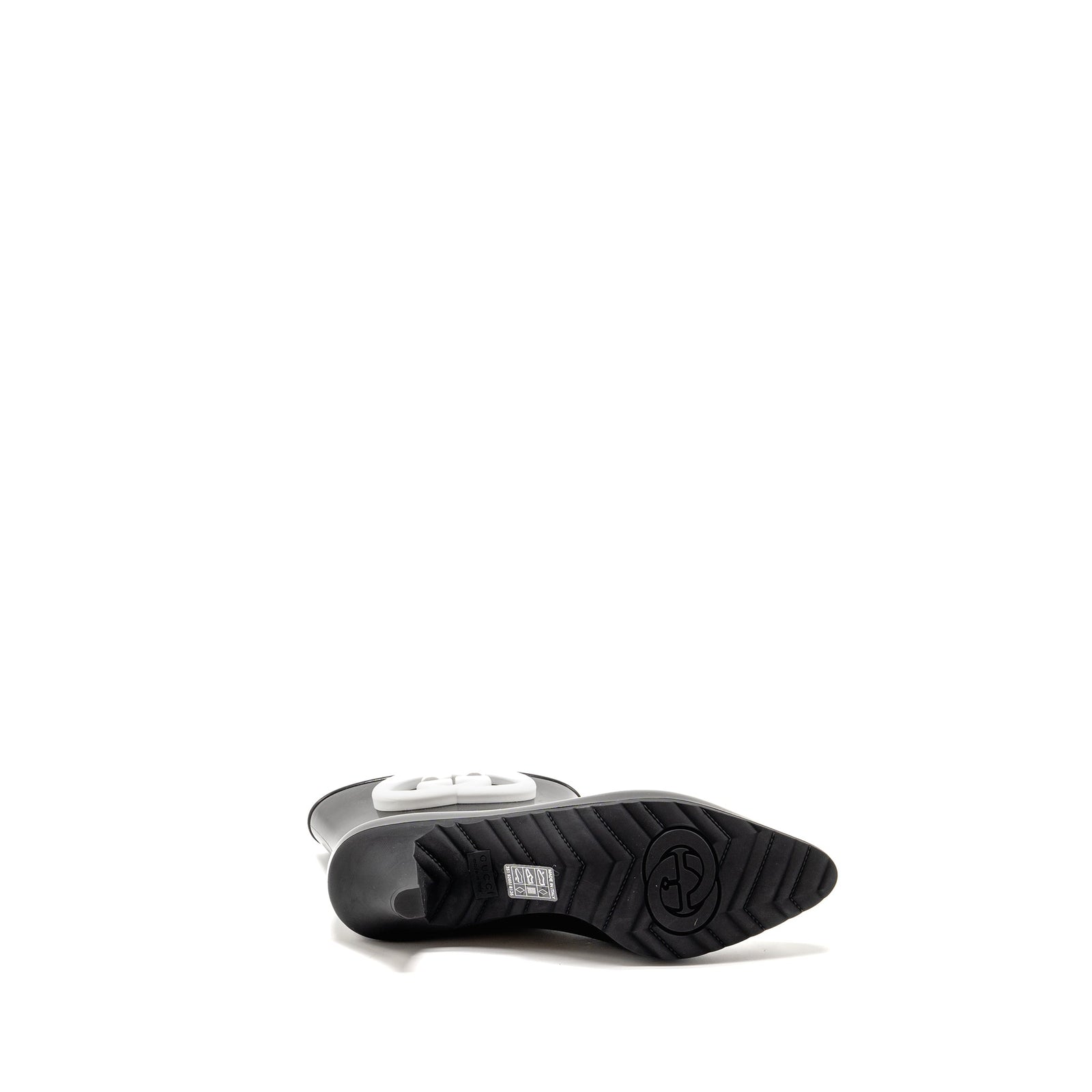 Gucci Ankel Boots Rubber Black / White