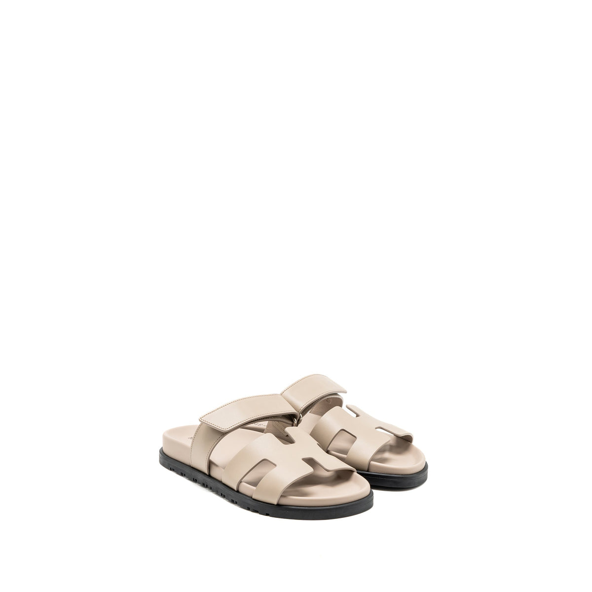 HERMES CHYPRE SANDAL BEIGE MASTIC