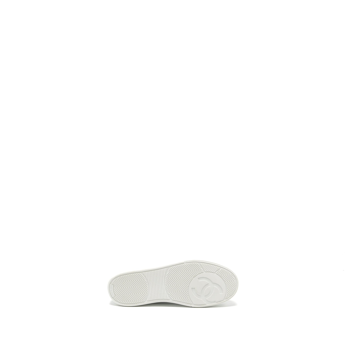 CHANEL SNEAKER LEATHER WHITE LGHW