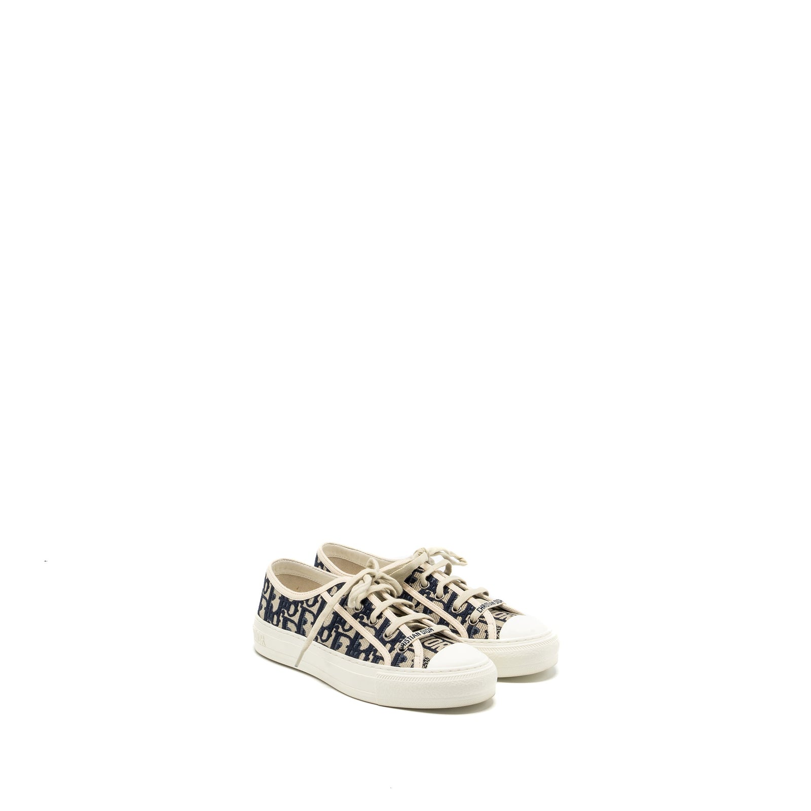 DIOR WALK N SNEAKER BLUE OBLIQUE EMBROIDERY BLUE/MULTICOLOUR