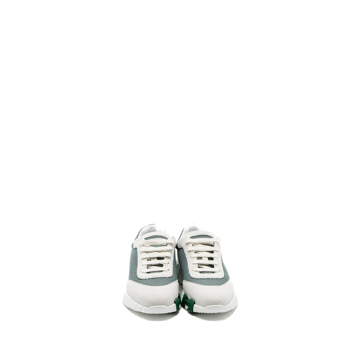 HERMES FEMME BOUNCING SNEAKER FABRIC/SUEDE MULTICOLOUR