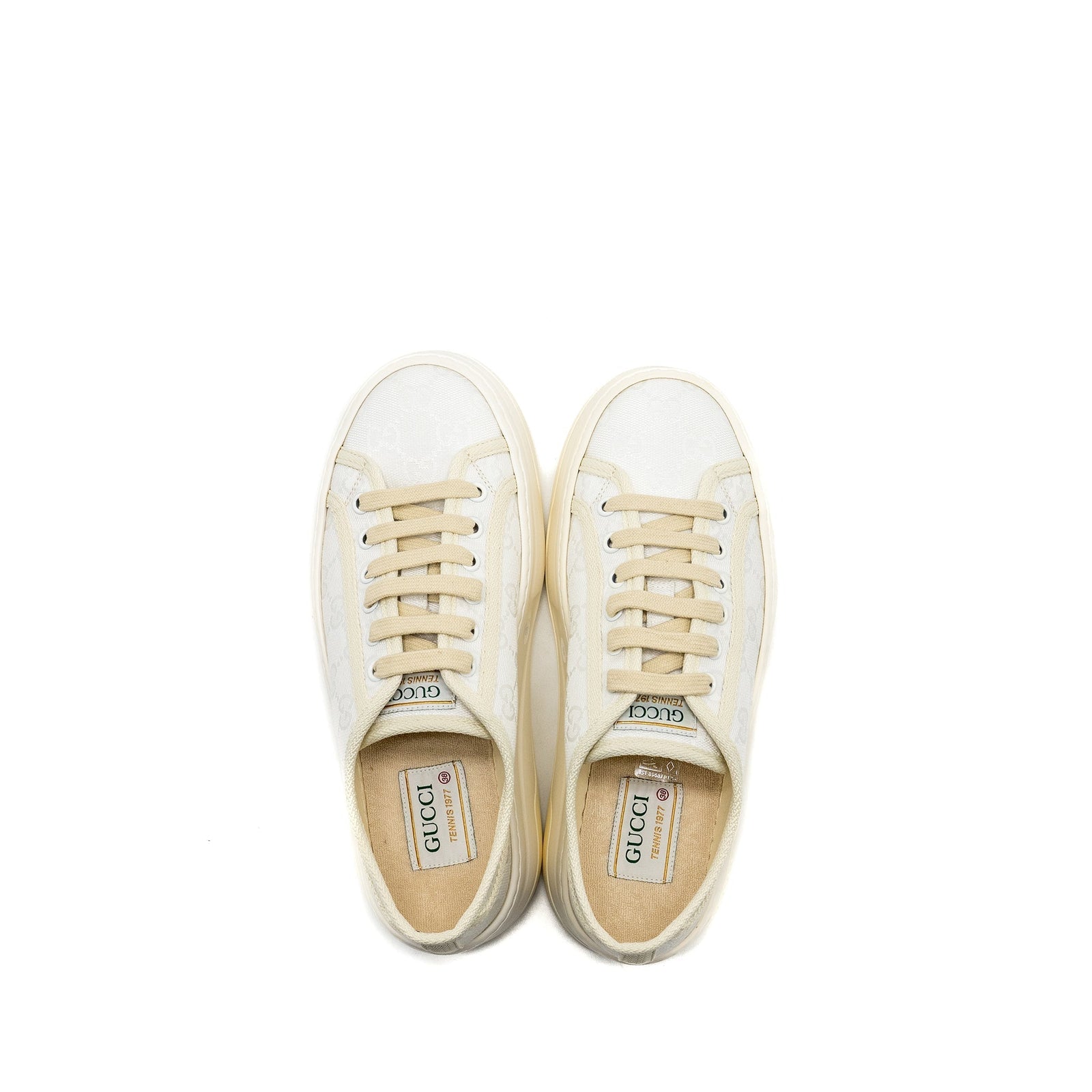 Gucci Tennis Sneaker Canvas White