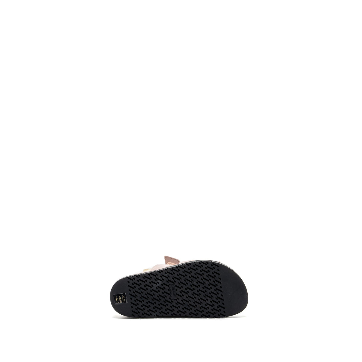 HERMES CHYPRE SANDALS SUEDE / MAUVE PALE