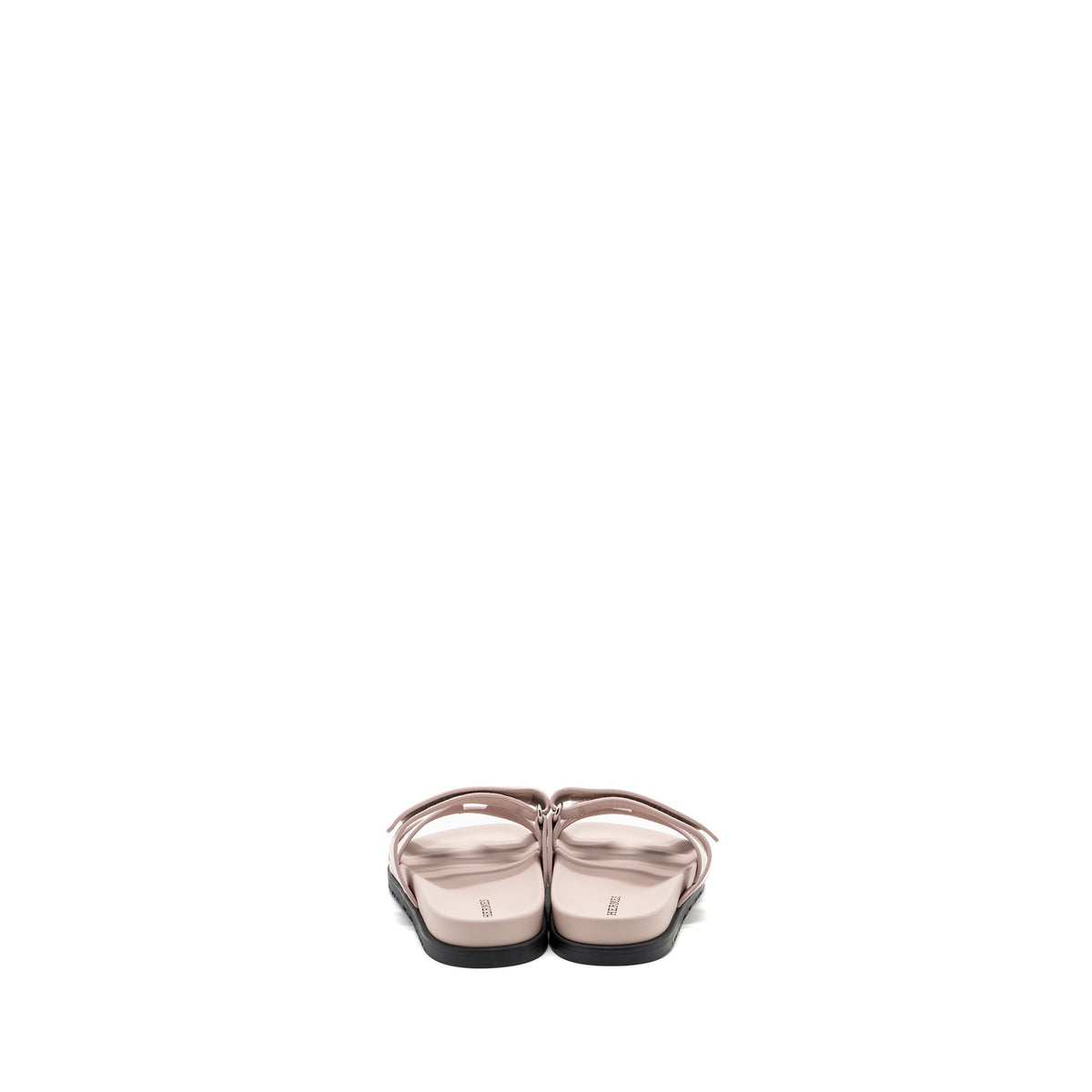 HERMES CHYPRE SANDALS SUEDE / MAUVE PALE